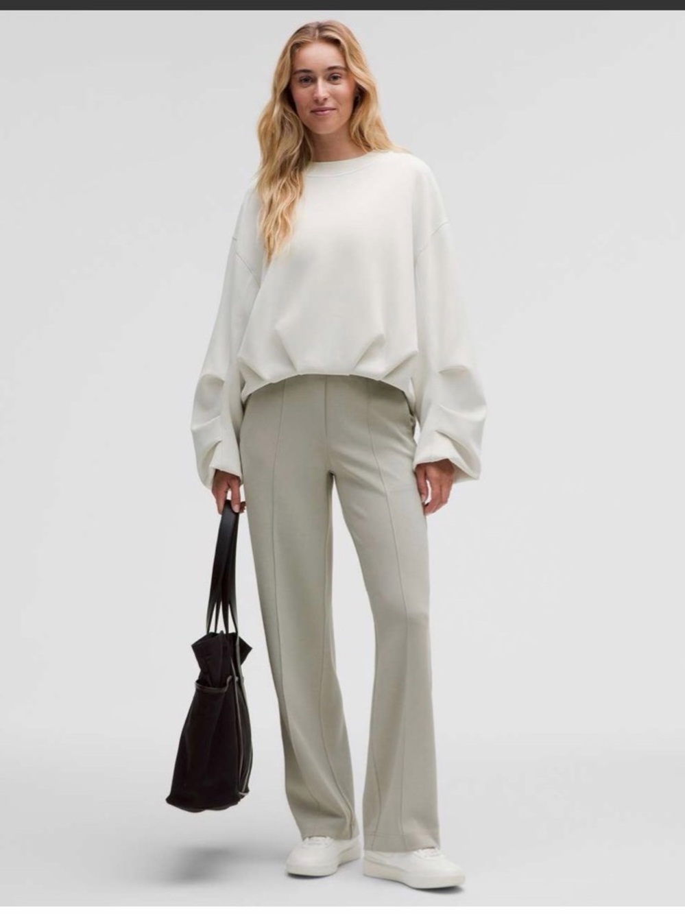 lululemon athletica Wide-Leg High-Rise Pants softstreme